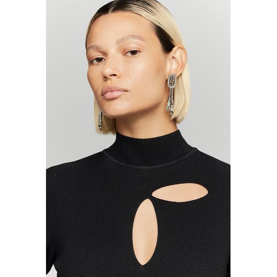 Brinco Longo Style Prata Boho
